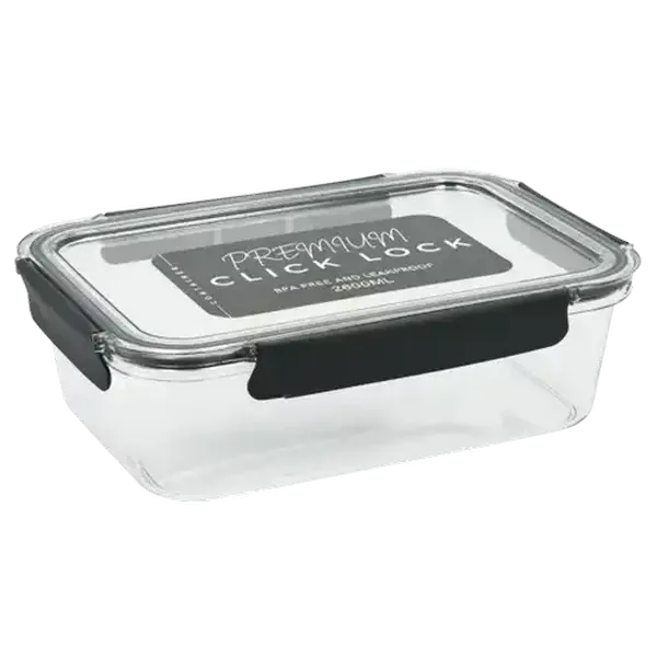 Premium Click Lock BPA-Free Container 2600ml