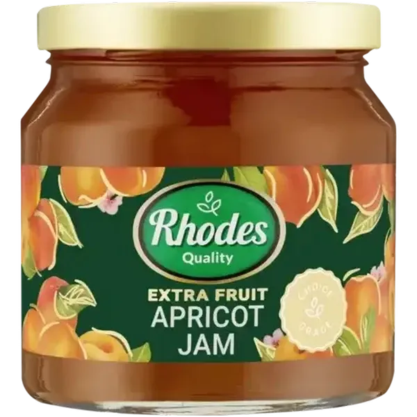 Rhodes Quality Extra Fruit Apricot Jam 340g
