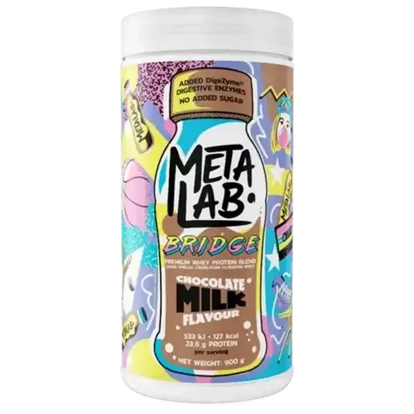 METALAB BRIDGE Chocolate Milk Premium Whey Protein Blend 900g