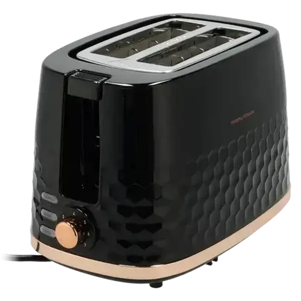 Morphy Richards Hive Black & Rose Gold 2-Slice Toaster