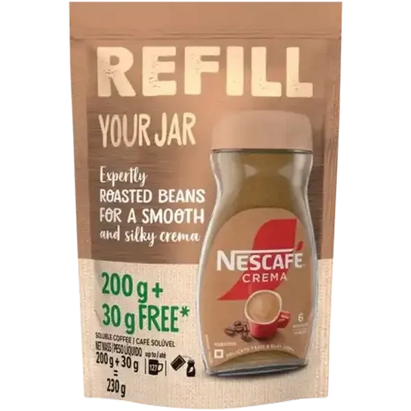 NESCAFÉ Crema Soluble Coffee Refill 230g