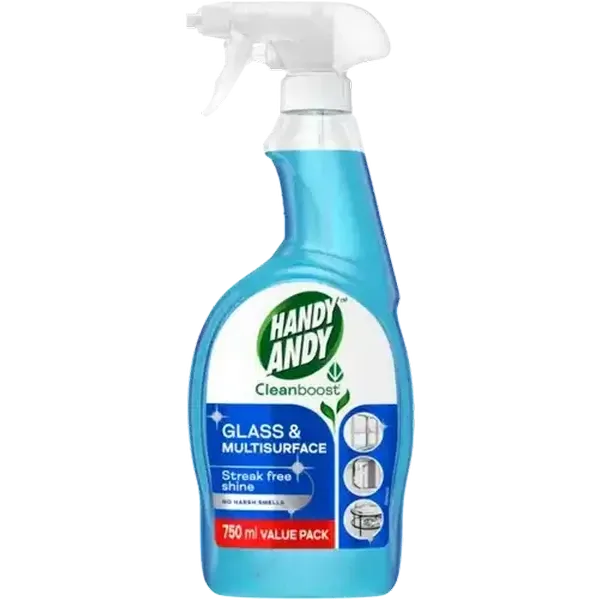 Handy Andy Cleanboost Glass & Multisurface Cleaner 750ml