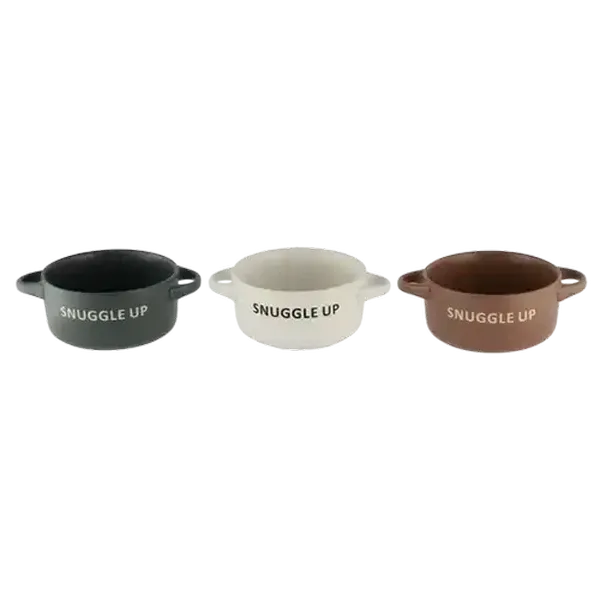 Snuggle Up Soup Bowl 14cm (Colour May Vary)