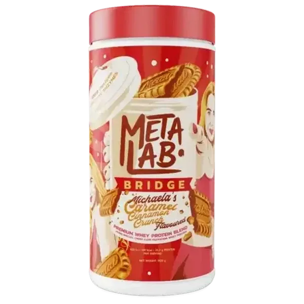 METALAB BRIDGE Caramel Cinnamon Crunch Premium Whey Protein Blend 900g