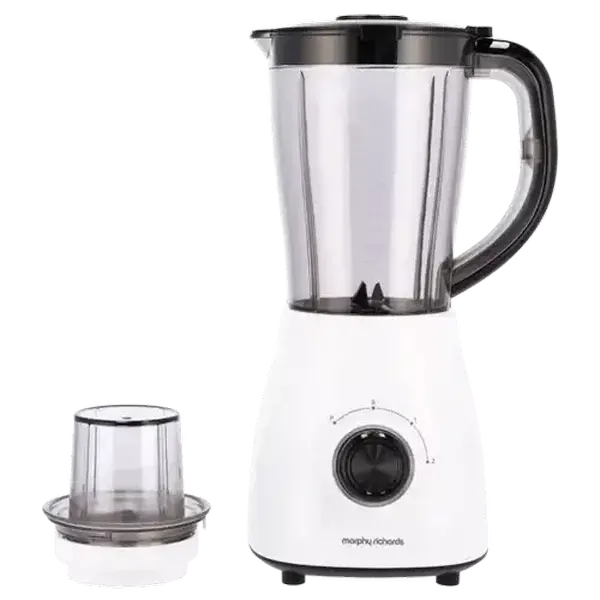 Morphy Richards White Jug Blender 1.5L 500W