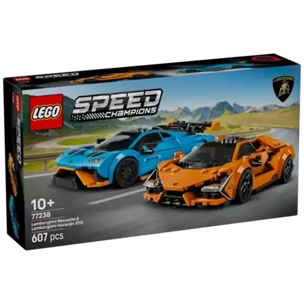 LEGO® Speed Champions Lamborghini Revuelto & Huracan STO (77238)