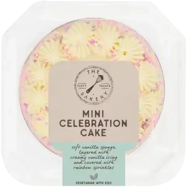The Bakery Mini Celebration Cake 10cm