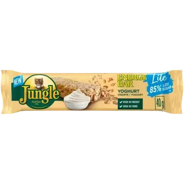 Jungle Lite Yoghurt Energy Bar 40g