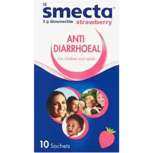 Smecta Strawberry Anti Diarrhoeal Powder 10 Pack