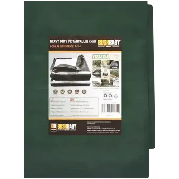 Bush Baby Heavy Duty Tarpaulin 4000mm x 5000mm