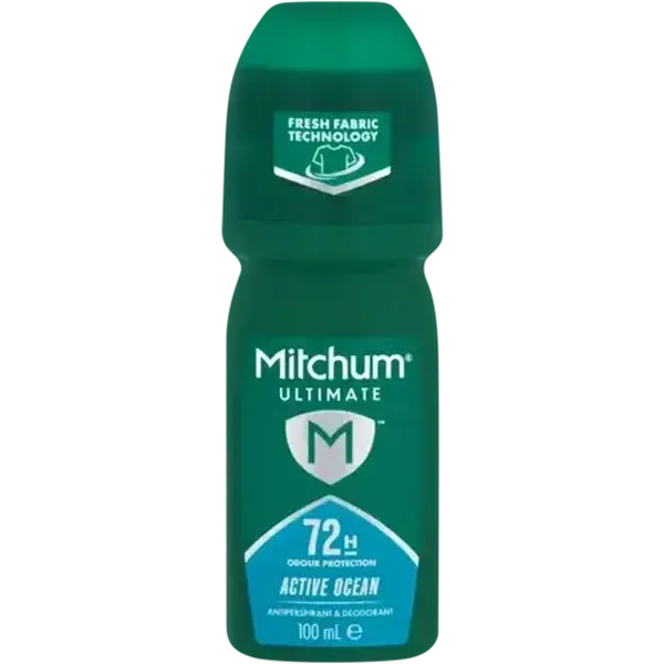 Mitchum Ultimate Active Ocean Antiperspirant & Deodorant Roll-On 100ml