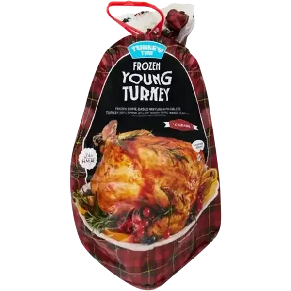 TURKEY TIME Frozen Young Turkey Per KG