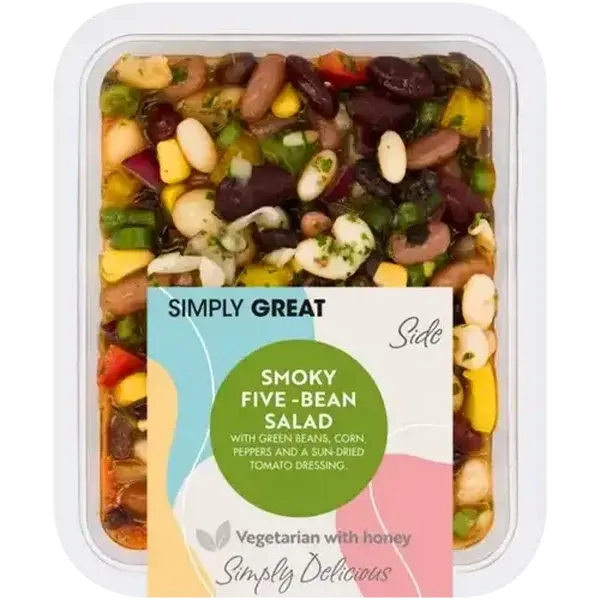 Simply Great Smoky Five-Bean Salad 400g