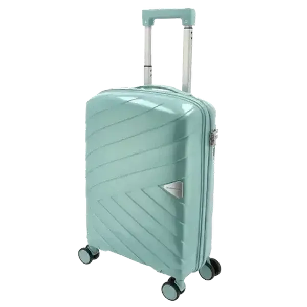 Yves Saint Claire Pearl Green Large Trolley Case