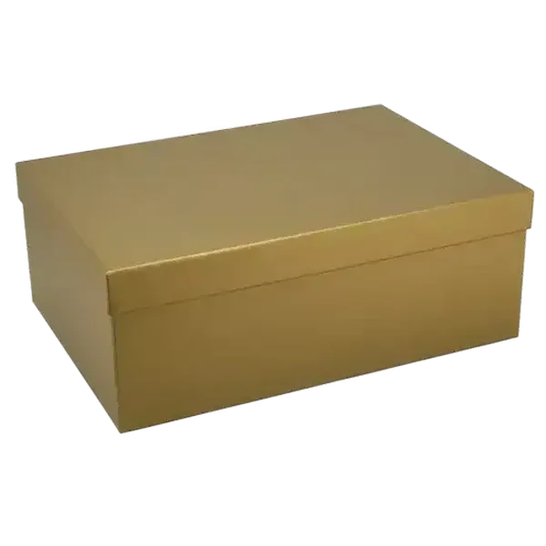 Creative Stationery Gold Rectangular Gift Box Size 6