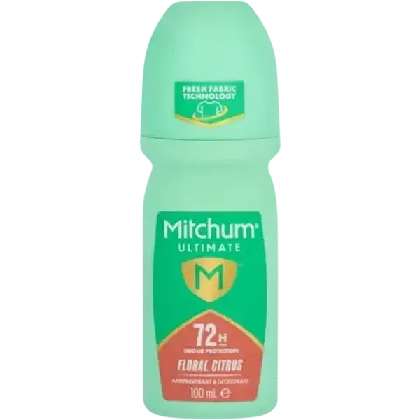 Mitchum Ultimate Floral Citrus Antiperspirant & Deodorant Roll-On 100ml
