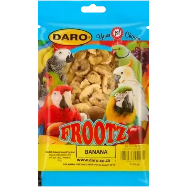 Daro Frootz Banana Bird Treats 100g