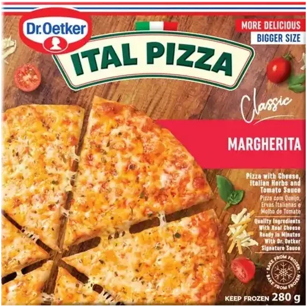 Dr. Oetker Ital Pizza Classic Frozen Margherita Pizza 280g