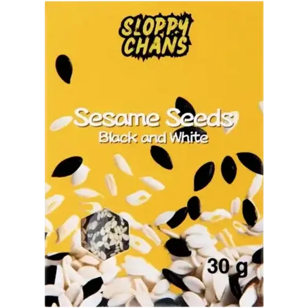 Sloppy Chans Black & White Sesame Seeds 30g