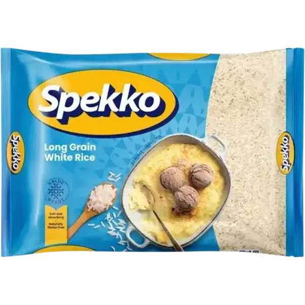 Spekko Long Grain White Rice 2kg