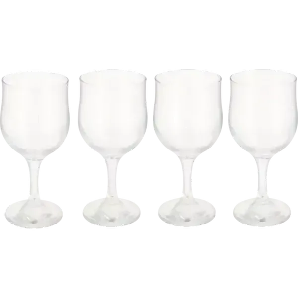 LAV Nevakar Stemmed Red Wine Glasses 240ml 4-Pack