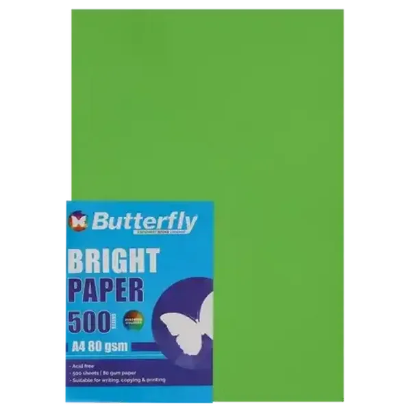 Butterfly Bright A4 Board 500 Sheets 80gsm