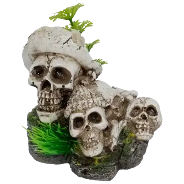 Daro Skull Aquarium Ornament