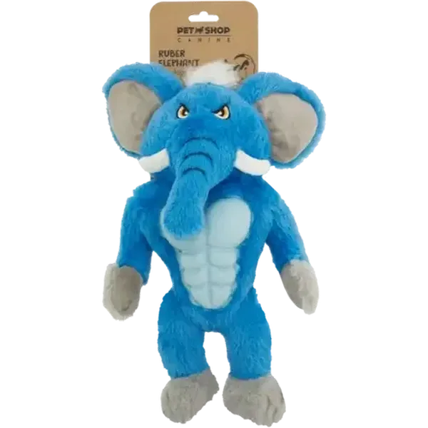 Petshop Canine Rubber Elephant Dog Toy