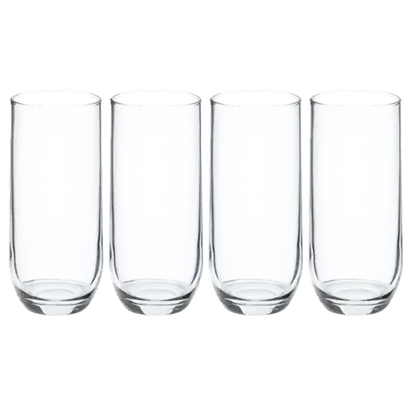 LAV Nevakar Highball Glasses 315ml 4-Pack