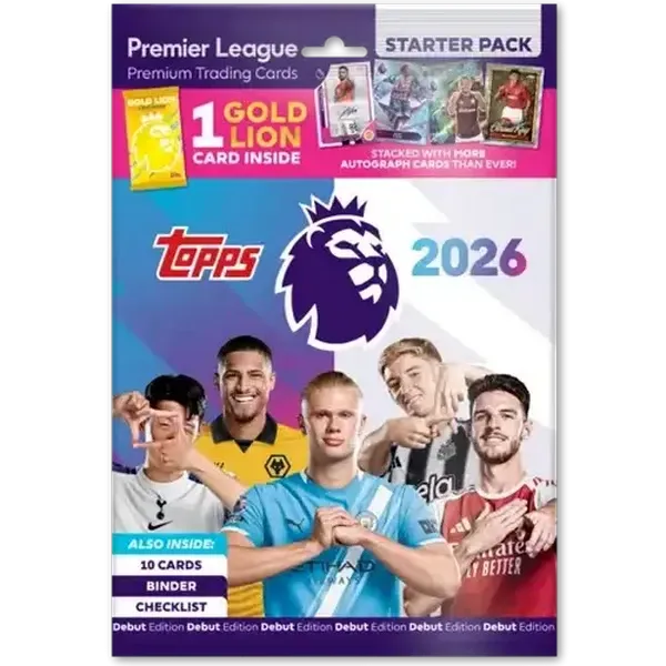 Topps Premier League Premium Starter Pack 2026