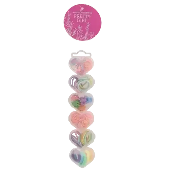 Pretty Girl Core Mix Elastic Set 200 Piece