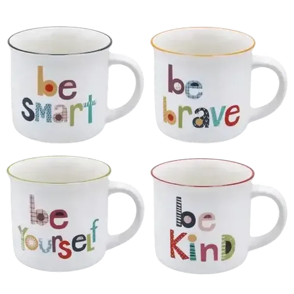 Be Coffee Mug 370ml (Design May Vary)