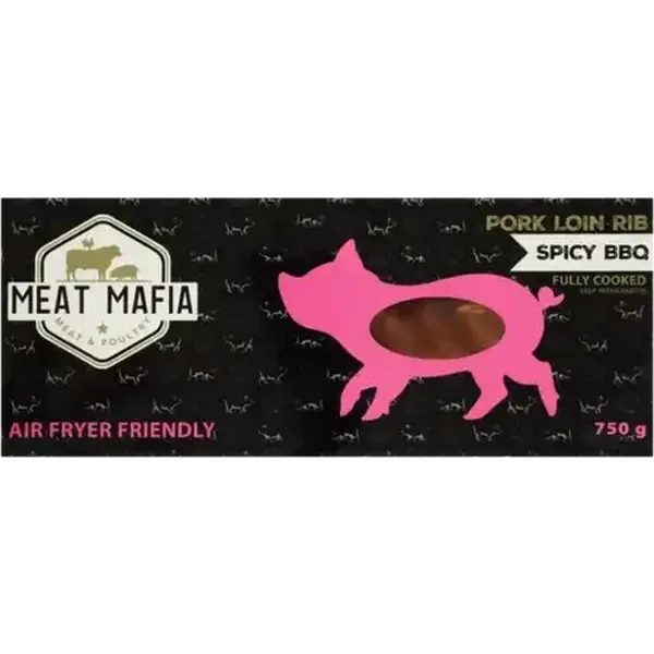 Meat Mafia Spicy BBQ Pork Loin Rib 750g