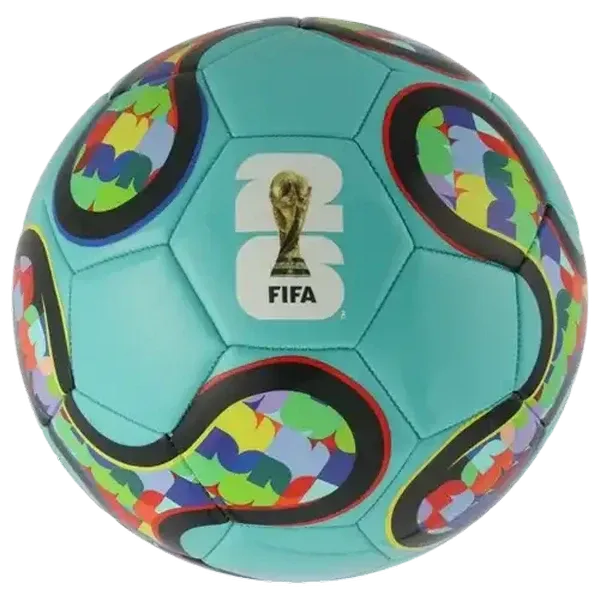 FIFA World Cup 2026 Blue Soccer Ball Size 5