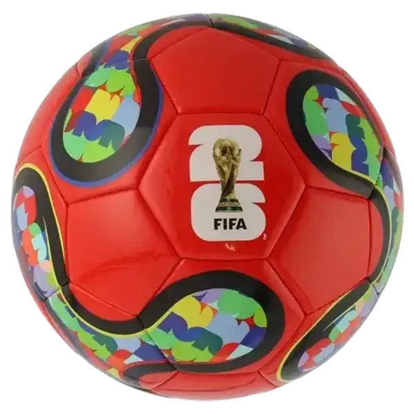 FIFA World Cup 2026 Red Soccer Ball Size 5