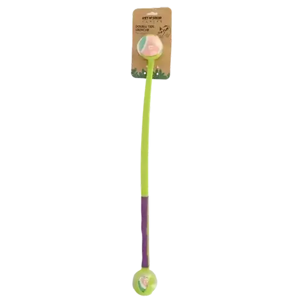 Petshop Green Double Side Launcher Dog Toy