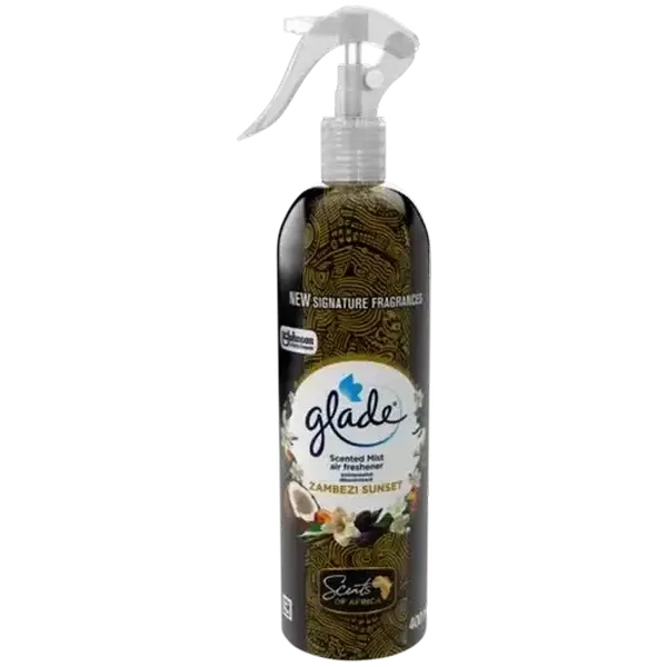 Glade Scents of Africa Zambezi Sunset Scented Mist Air Freshener 400ml