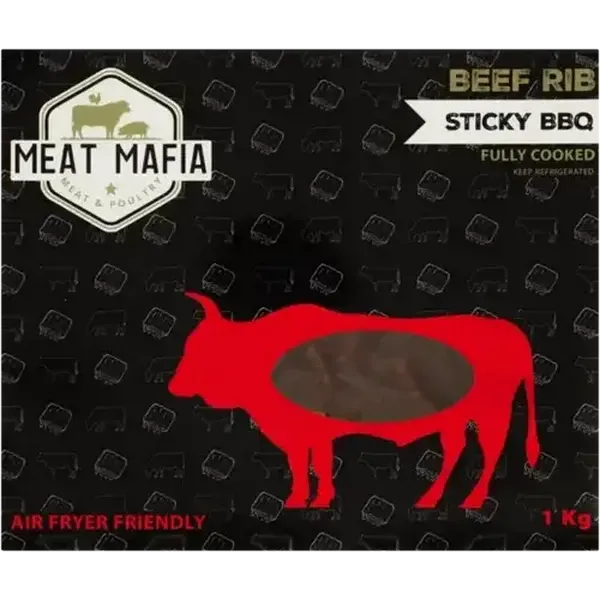 Meat Mafia Sticky BBQ Beef Rib 1kg