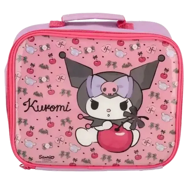 Kuromi Rectangular Insulated Lunch Bag