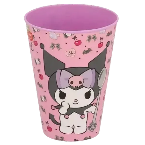 Kuromi Easy Plastic Tumbler 430ml