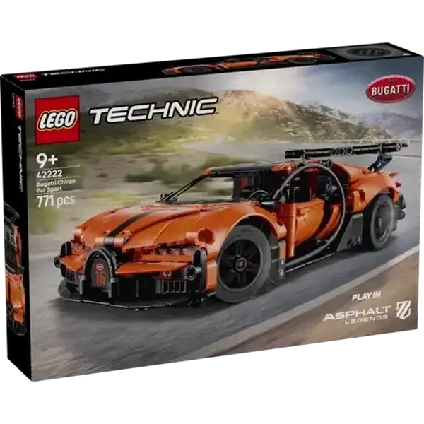 LEGO® Technic Bugatti Chiron Pur Sport Hypercar (42222)