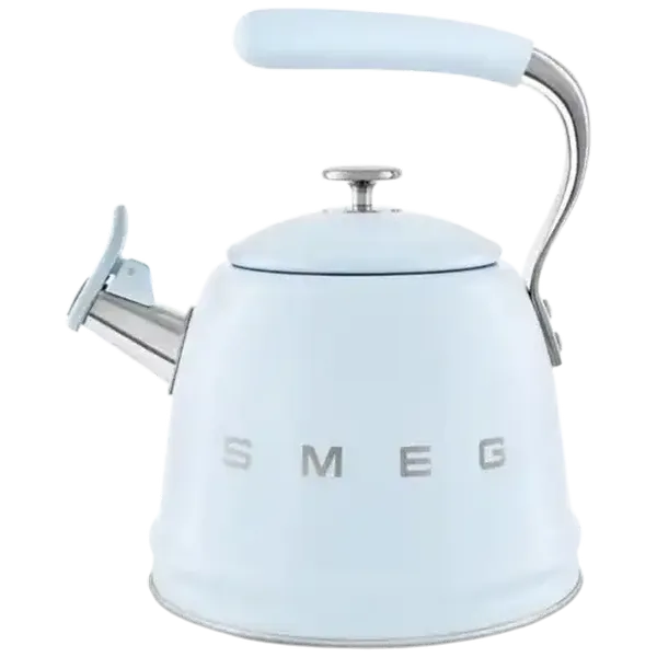 Smeg Blue Whistling Kettle 2.3L