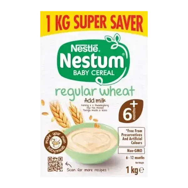 Nestlé Nestum Regular Wheat Baby Cereal 1kg