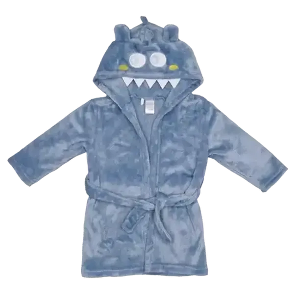 Jolly Tots Blue Boys Fleece Gown 18 - 24 Months