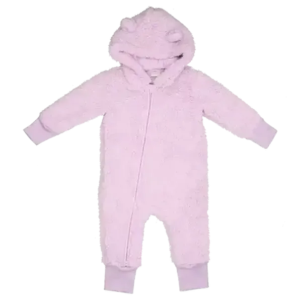 Jolly Tots Purple Sherpa Onesie 12 - 18 Months
