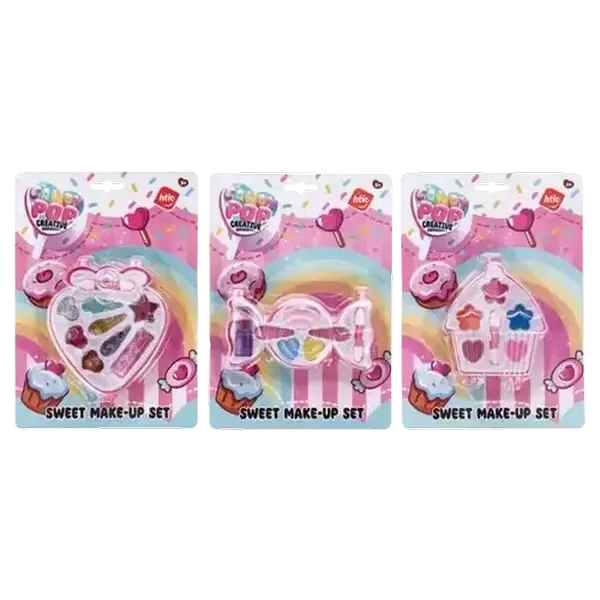 HTIC Candy Pop Sweet Make Up Set (Design May Vary)