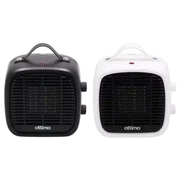 Ottimo Ceramic Fan Heater 1200W (Colour May Vary)