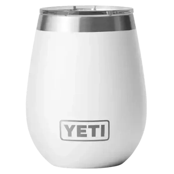 YETI Ramble White Stainless Steel Wine Tumbler 295ml