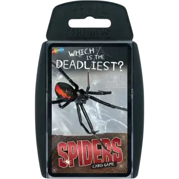 Top Trumps Spiders Cards