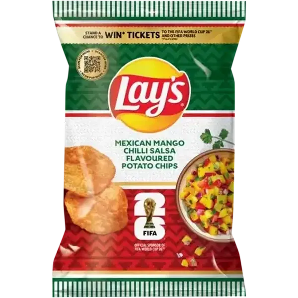 Lay's Mexican Mango Chilli Salsa Flavoured Potato Chips 120g